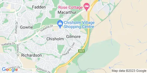 Gilmore crime map