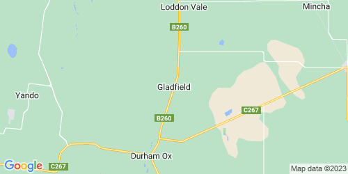 Gladfield crime map