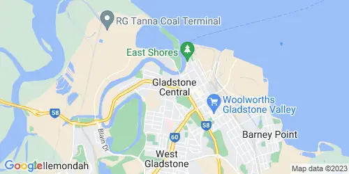 Gladstone Central crime map