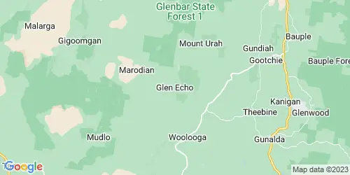 Glen Echo crime map