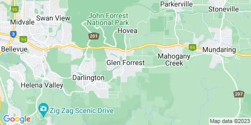 Glen Forrest crime map