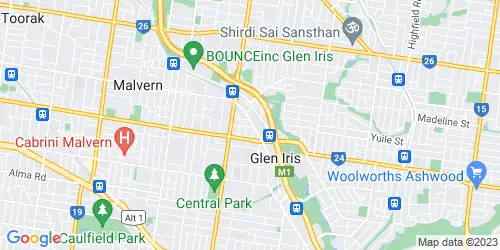 Glen Iris crime map