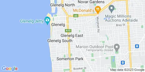 Glenelg East crime map