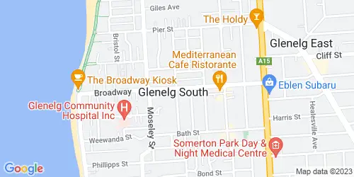 Glenelg South crime map