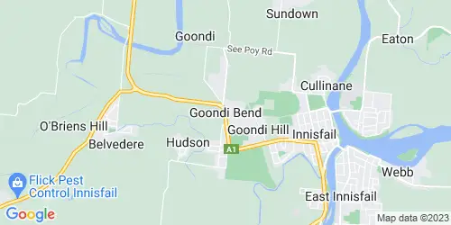 Goondi Bend crime map