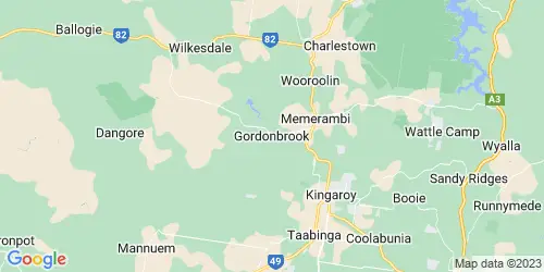 Gordonbrook crime map