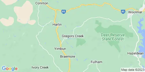 Gregors Creek crime map