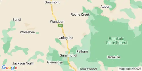 Guluguba crime map