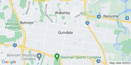 Gumdale crime map