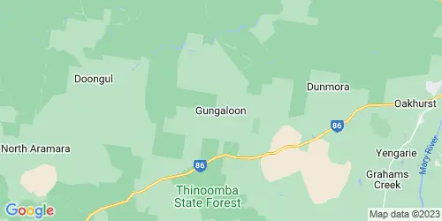 Gungaloon crime map