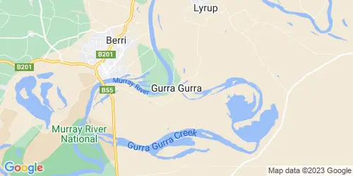 Gurra Gurra crime map