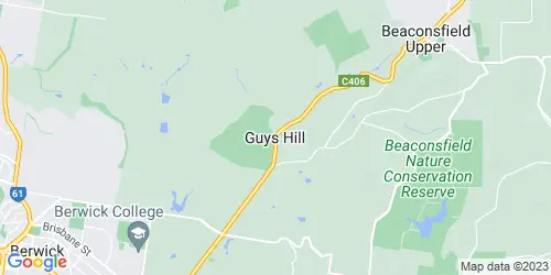 Guys Hill crime map