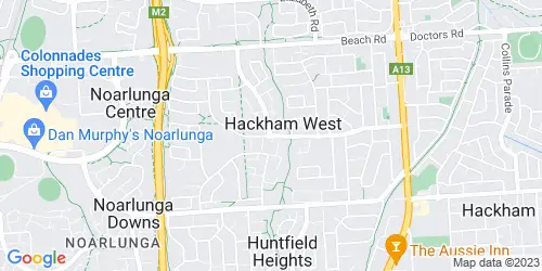 Hackham West crime map