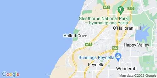 Hallett Cove crime map