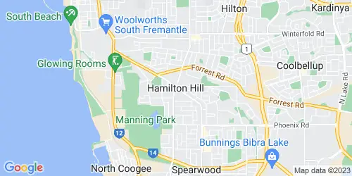 Hamilton Hill crime map
