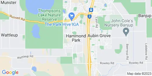 Hammond Park crime map