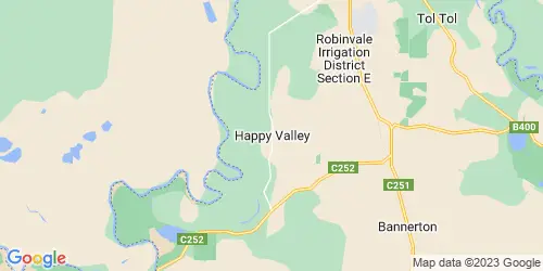 Happy Valley crime map