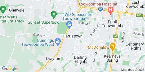 Harristown crime map