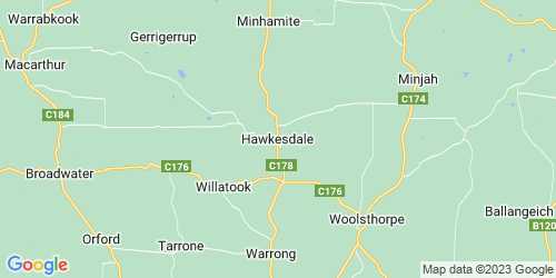 Hawkesdale crime map