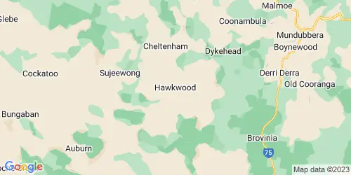 Hawkwood crime map
