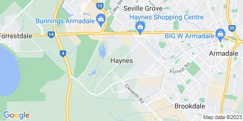 Haynes crime map