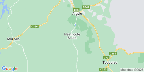 Heathcote South crime map