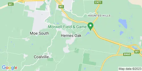 Hernes Oak crime map