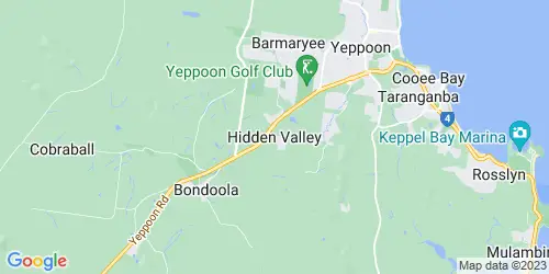 Hidden Valley crime map