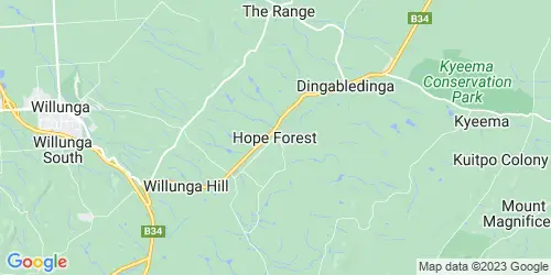 Hope Forest crime map