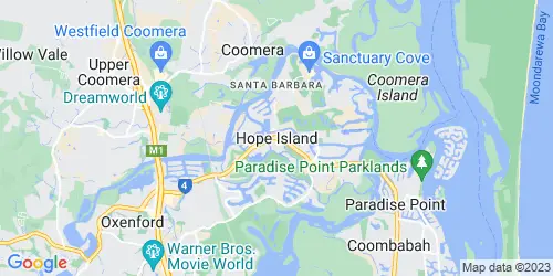 Hope Island crime map