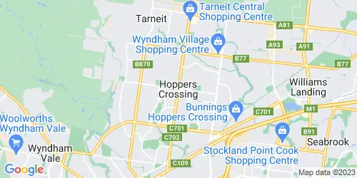 Hoppers Crossing crime map