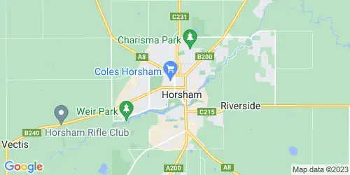 Horsham city crime map
