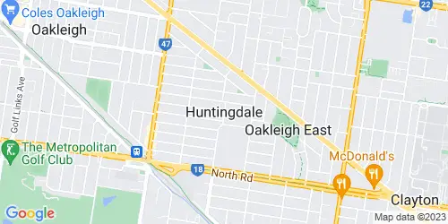 Huntingdale crime map