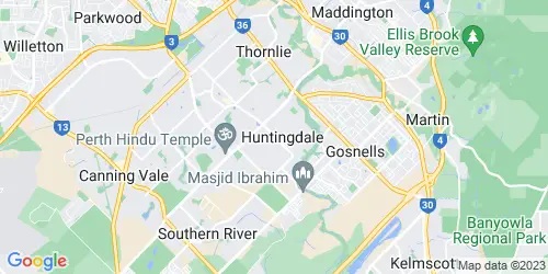 Huntingdale (WA) crime map