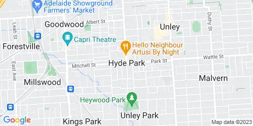 Hyde Park crime map