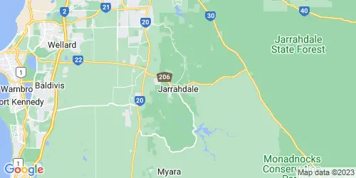 Jarrahdale crime map