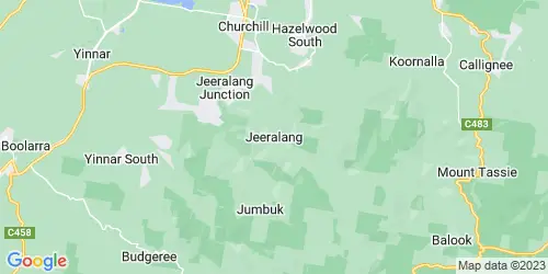 Jeeralang crime map