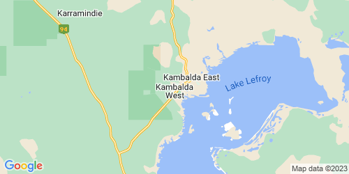 Kambalda West crime map