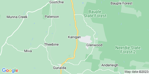 Kanigan crime map