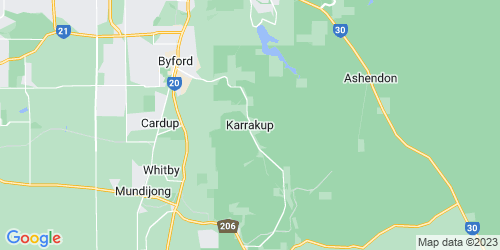 Karrakup crime map