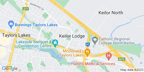 Keilor Lodge crime map