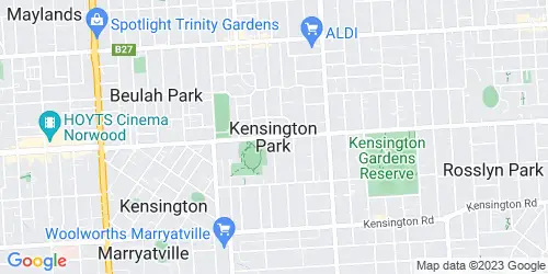 Kensington Park crime map