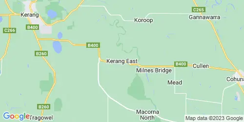 Kerang East crime map