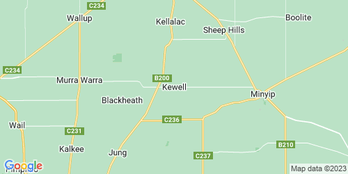 Kewell crime map