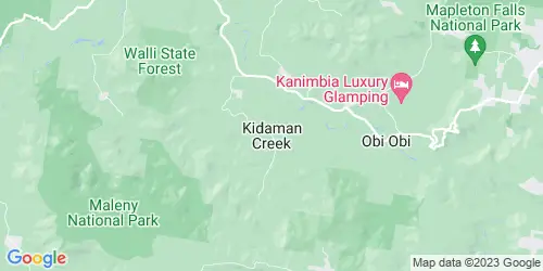 Kidaman Creek crime map
