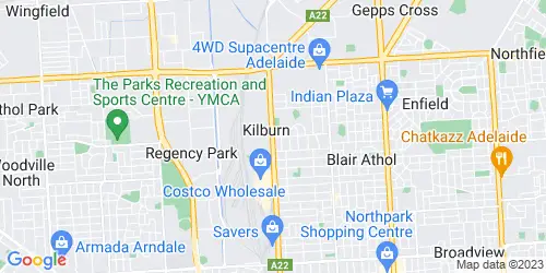 Kilburn crime map