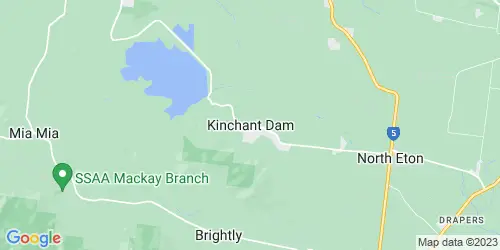 Kinchant Dam crime map