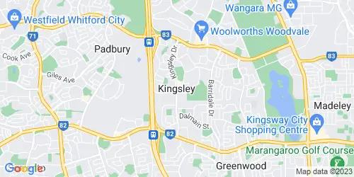 Kingsley crime map