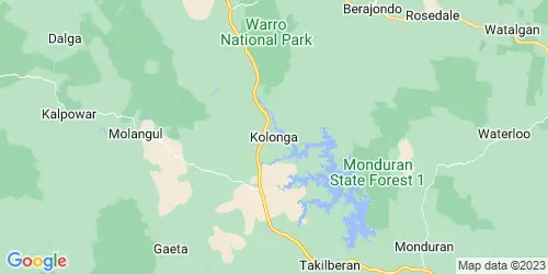 Kolonga crime map