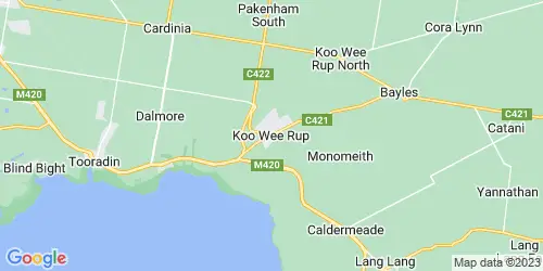 Koo Wee Rup crime map